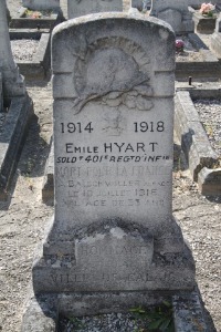 Calais Southern Cemetery - Hyart, Emile