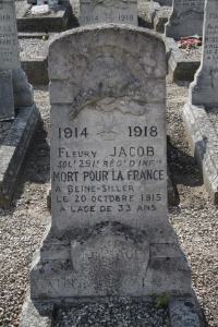 Calais Southern Cemetery - Jacob, Fleury