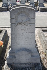 Calais Southern Cemetery - Laisne, Alexandre