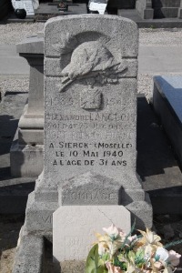 Calais Southern Cemetery - Langlois, Alexandre