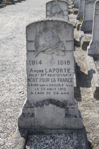 Calais Southern Cemetery - Laporte, Andre