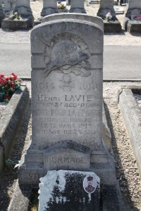 Calais Southern Cemetery - Lavie, Henri