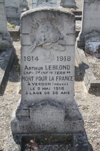 Calais Southern Cemetery - Leblond, Arthur