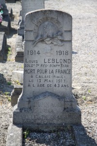 Calais Southern Cemetery - Leblond, Louis