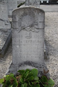 Calais Southern Cemetery - Lefebvre, Henri