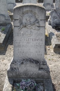 Calais Southern Cemetery - Lefebvre, Jacques