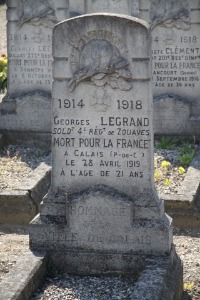 Calais Southern Cemetery - Legrand, Georges