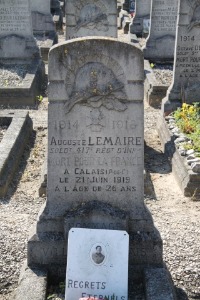 Calais Southern Cemetery - Lemaire, Auguste