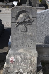 Calais Southern Cemetery - Leprete, Charlet