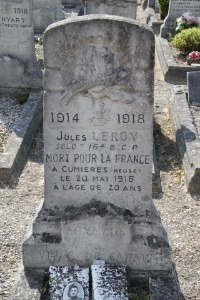 Calais Southern Cemetery - Leroy, Jules