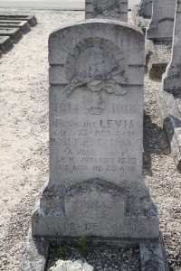 Calais Southern Cemetery - Levis, Francois