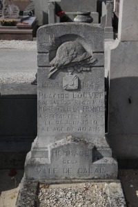 Calais Southern Cemetery - Louvet, Placide