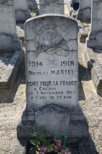 Calais Southern Cemetery - Martel, Nicolas