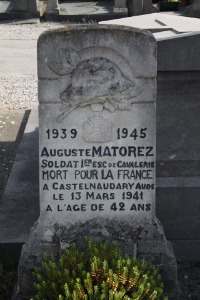 Calais Southern Cemetery - Matorez, Auguste