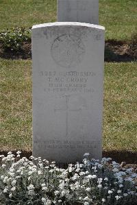 Calais Southern Cemetery - McCrory, T