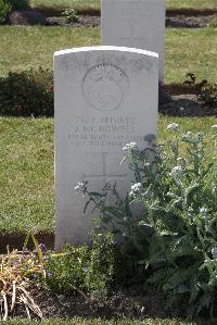 Calais Southern Cemetery - McDowell, J