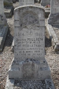 Calais Southern Cemetery - Millien, Gaston