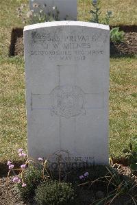 Calais Southern Cemetery - Milnes, John Wheatley