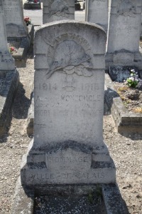 Calais Southern Cemetery - Moncomble, Adolphe