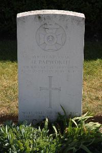 Calais Southern Cemetery - Papworth, Harry