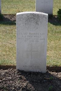 Calais Southern Cemetery - Partridge, Alfred John