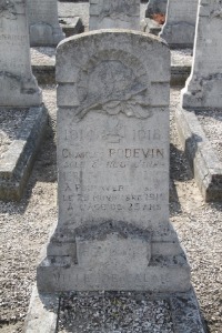 Calais Southern Cemetery - Podevin, Charles