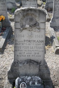 Calais Southern Cemetery - Portmann, Henri