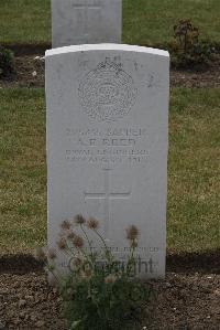 Calais Southern Cemetery - Reed, A E