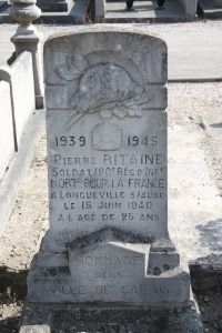 Calais Southern Cemetery - Ritaine, Pierre