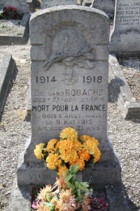 Calais Southern Cemetery - Robache, Edouard