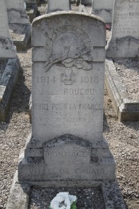 Calais Southern Cemetery - Roucou, Jules