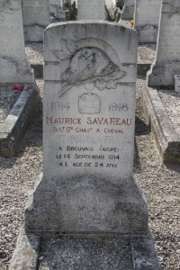 Calais Southern Cemetery - Savareau, Maurice