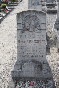 Calais Southern Cemetery - Senicourt, Rene