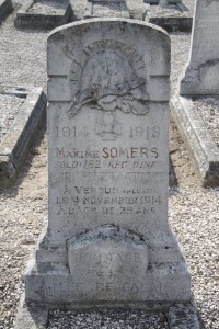 Calais Southern Cemetery - Somers, Maxime