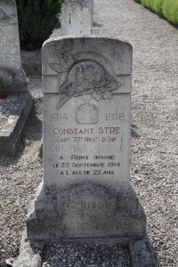 Calais Southern Cemetery - Stre, Constant