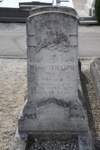 Calais Southern Cemetery - Tillier, Maurice