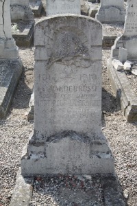 Calais Southern Cemetery - Vanderbosse, Jean