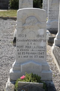 Calais Southern Cemetery - Vanhoutte, Gaston