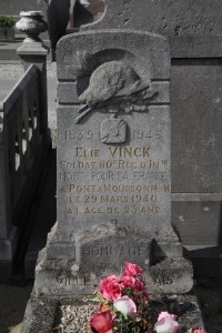 Calais Southern Cemetery - Vinck, Elie