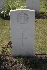 Calais Southern Cemetery - Ward, Frederick John