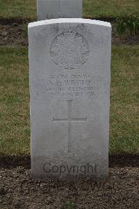 Calais Southern Cemetery - Wright, A D