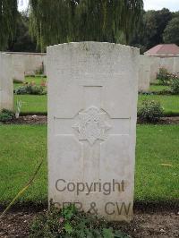 Carnoy Military Cemetery - Bellwood, F