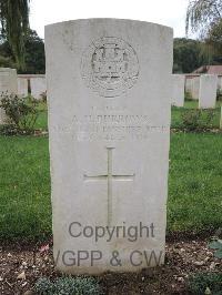 Carnoy Military Cemetery - Burrows, A H