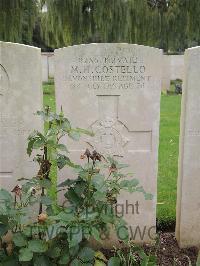 Carnoy Military Cemetery - Costello, M H