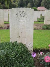 Carnoy Military Cemetery - Halley, A