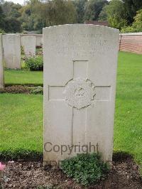 Carnoy Military Cemetery - Shadbolt, A W