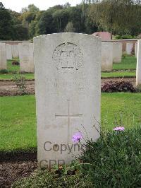 Carnoy Military Cemetery - Underwood, A