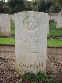 Carnoy Military Cemetery - Whitworth, J W