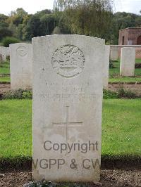 Carnoy Military Cemetery - Winter, H