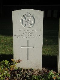 Canadian Cemetery No.2 Neuville - Box, Albert Victor